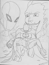 Hood Red Batman Coloring Pages 2010 Template Sketch sketch template