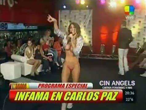 Naked Cinthia Fernandez In Infama