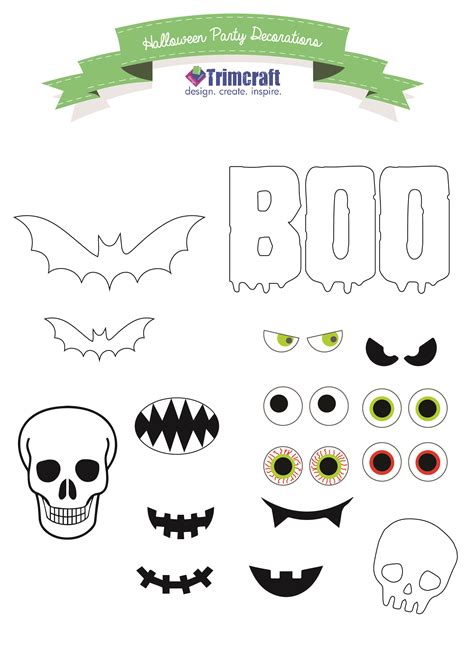 diy halloween party craft ideas  tutorials   printable