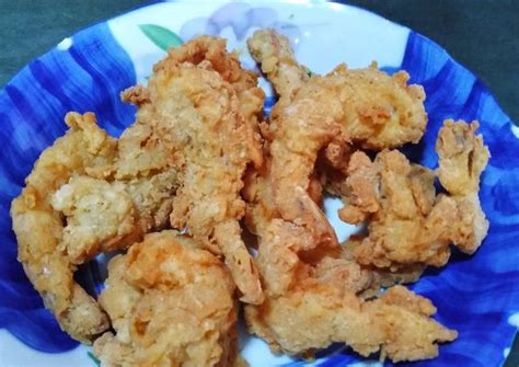 gampang menyiapkan udang goreng tepung crispy menggugah selera