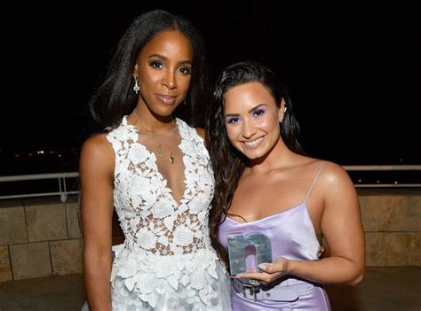 Kelly Rowland Is Showing Support To Demi Lovato By Getting