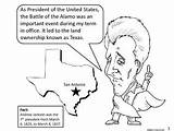 Texas Coloring History Comic Alamo Remember Book Preview sketch template