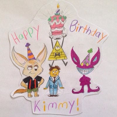 happy birthday kimmy  macaroniandsqueeze  deviantart