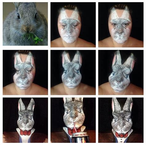 makeup artist transforms into an easter bunny and it s literally the