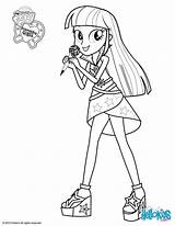 Coloring Pages Equestria Girl Getdrawings Print Pony Little sketch template