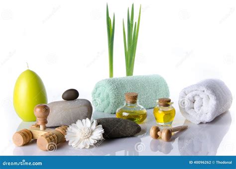 spa  massage concept stock photo image  health