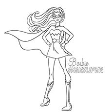 top   printable barbie coloring pages