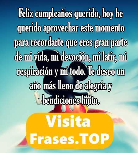 ️ Frases Top Frases Cumpleanos Hijo ️ Frases De