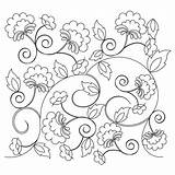 Jacobean Embroidery Patterns Pattern Sweetdreamsquiltstudio Crewel Pano Floral Motifs Designs sketch template