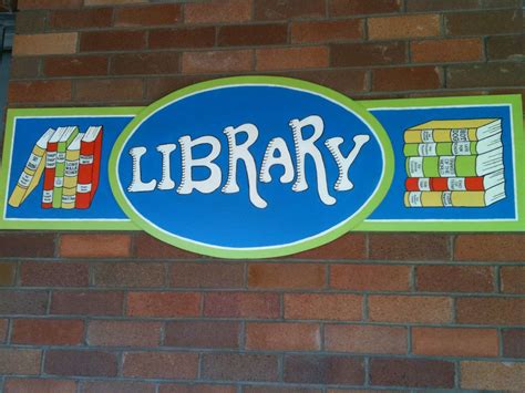library signs