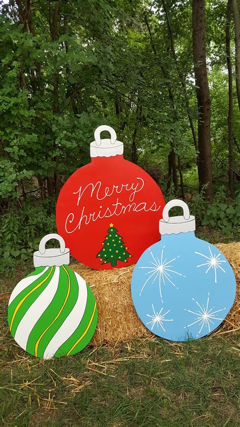 set   christmas ornaments yard lawn art ornament decoration image