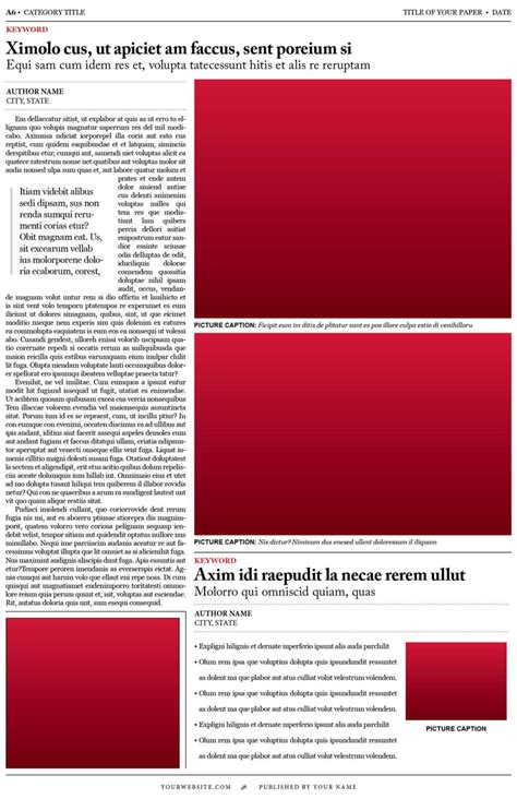 blank newspaper template sparklingstemware