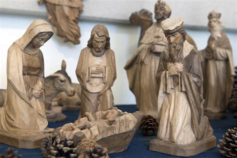 Christmas Crèches On Display At Archabbey Library