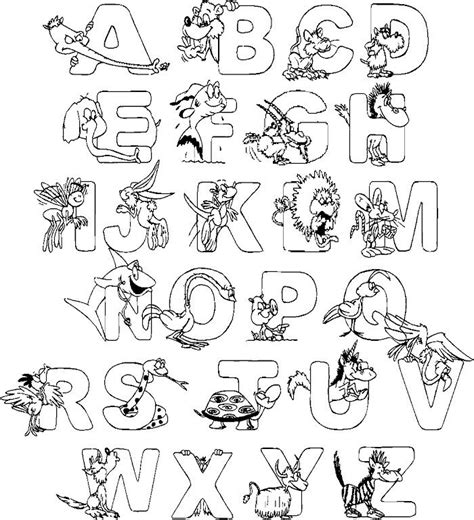 alphabet coloring pages alphabet coloring pages lettering alphabet