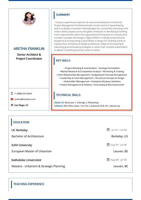 skills  put   resume  guide  industry examples