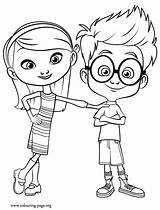 Peabody Sherman Coloring Pages Mr Penny Printable Colouring Color Cartoon Sheet Kids Classmate Sheets Draw Movie Tegninger Clipart Drawing Coloring4free sketch template