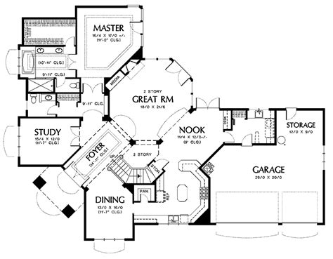harmonious corner house designs home plans blueprints