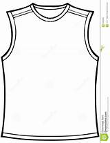 Clipart Sleeveless Sando Basketball Shirt Vest Undershirt Jersey Vector Line Clipartmag Advertisement Cliparts sketch template