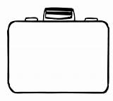 Suitcase Koffer Kleurplaat Valigia Clipartmag Disegni Bambini Hawkstone Mynd Designlooter sketch template