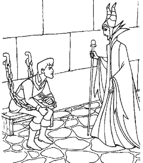 sleeping beauty disney princess coloring pages