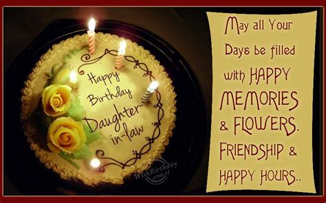 happy birthday loving daughter  law birthday wishes happy birthday