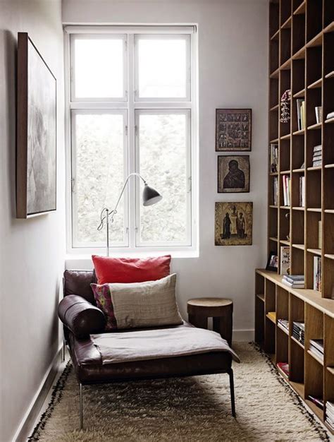 reading room home library design small room