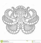 Zentangle sketch template