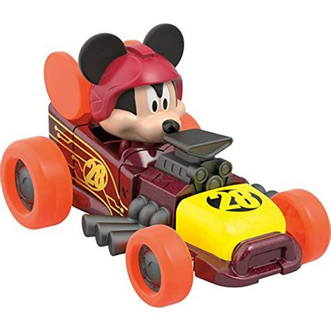 fisher price disney mickey  roadster racers mickey hot rod