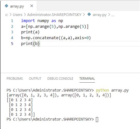 how to concatenate two arrays in python mobile legends