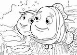 Nemo Finding Pages Coloring Crush Getcolorings sketch template
