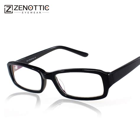 zenottic 2018 unisex fashion brand design eyeglasses frame men acetate