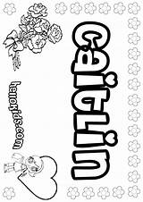 Caitlin Coloring sketch template