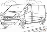 Renault Coloring Trafic Pages Do Drawing Categories sketch template