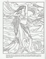Grown Freya Venus Norse Ec0 sketch template