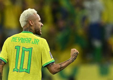 neymar draws level with pele as brazil s top goalscorer reuters