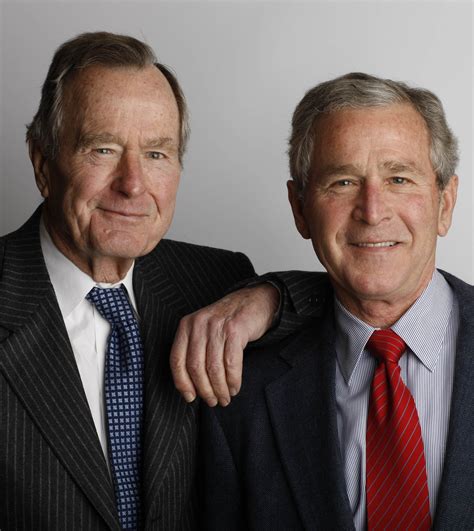 bush  sons reflections   fathers legacy
