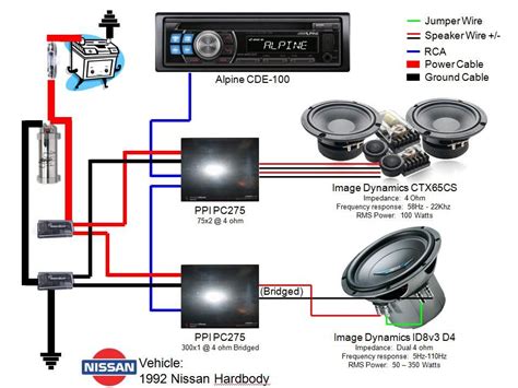 wiring diagram  car speakers startv