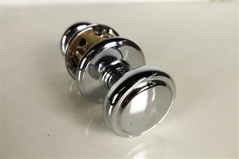 chrome door handles renovators paradise period handle sets