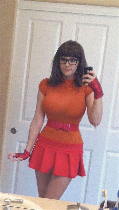 Velma Cosplay Scoobydoo Selfie Selfies Glasses My