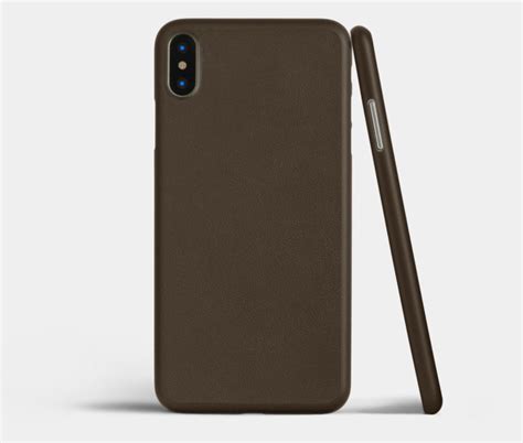 super slim totallee leather iphone x case is a perfect fit cult of mac