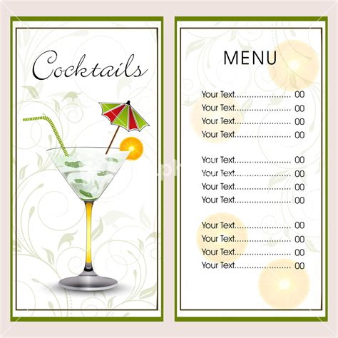 restaurant menu card design