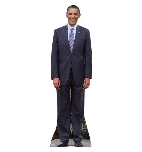 life size president obama cardboard standup