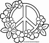 Peace Coloring Pages Sign Signs Printable Heart Mandala Pe Print Color Drawing Getcolorings 1000 Adult Easy Construction Cool Getdrawings Colorings sketch template