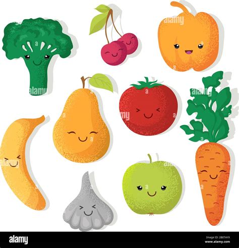 top  imagen dibujos animados frutas  verduras thptnganamsteduvn