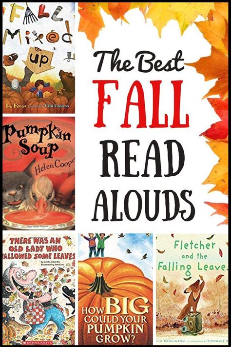 favorite fall read alouds fall classroom activities fall read alouds