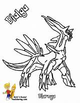 Pokemon Coloring Dialga Pages Arceus Palkia Printouts Kids Legendary Colouring Color Print Gritty Mantyke Printable Giratina Getdrawings Groudon Book Regigigas sketch template