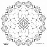 Mandala Flower Coloring July Pages Version Transparent Waterlily Ruby Birthstone Color Donteatthepaste Mandalas Printable Para Flowers Adult Colorear Large Colouring sketch template