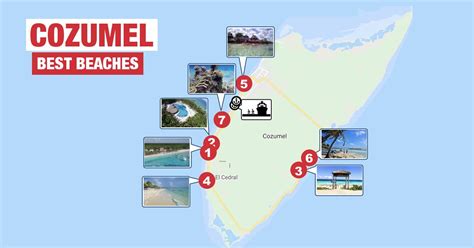 7 Best And Free Beaches Near Cozumel Cruise Port