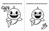 Shark Pinkfong Book Kidsactivitiesblog Simonandschuster Entresuaspalavras Sharks sketch template