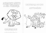 Madagascar Livrinho Livro Livrinhos Atividades Fazendo Capa Menino Muito Educação sketch template